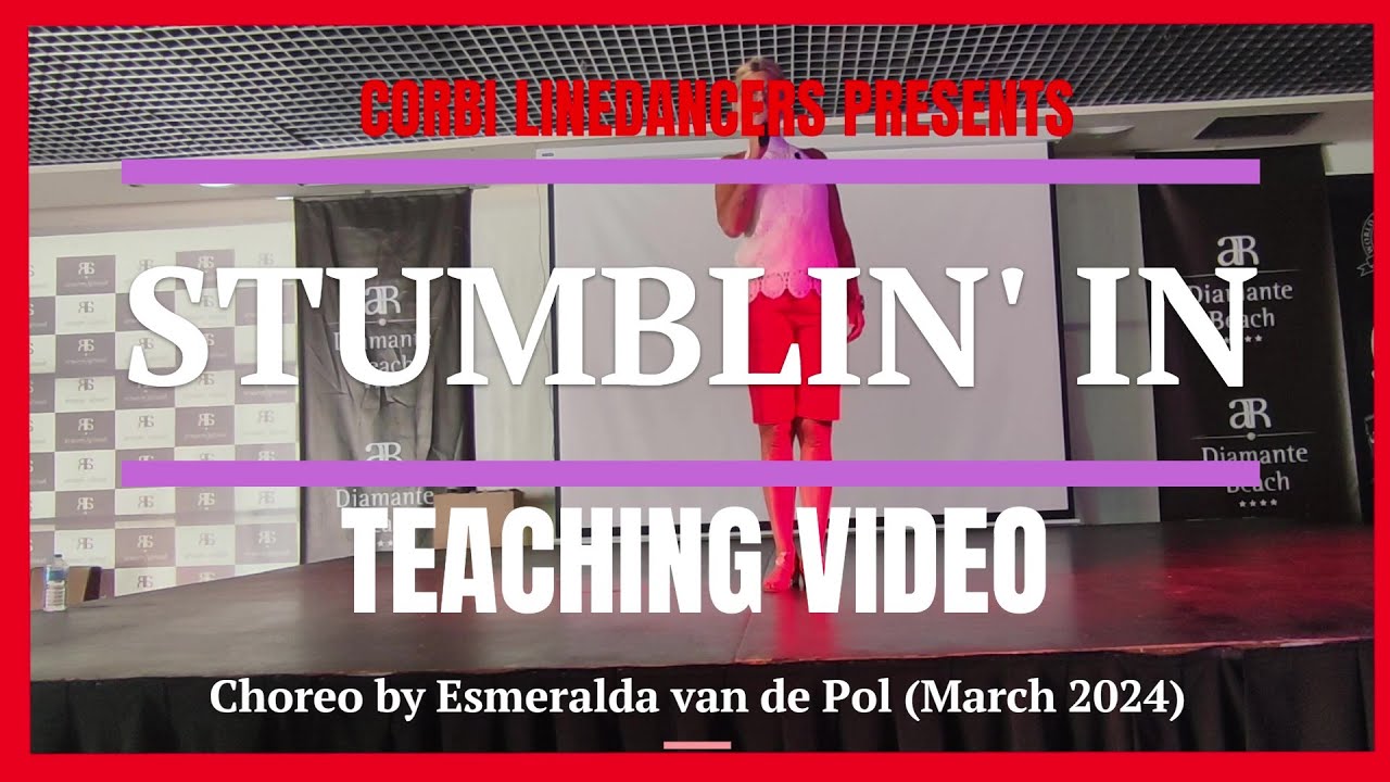 Обучающее видео по танцам Stumblin' In LINE