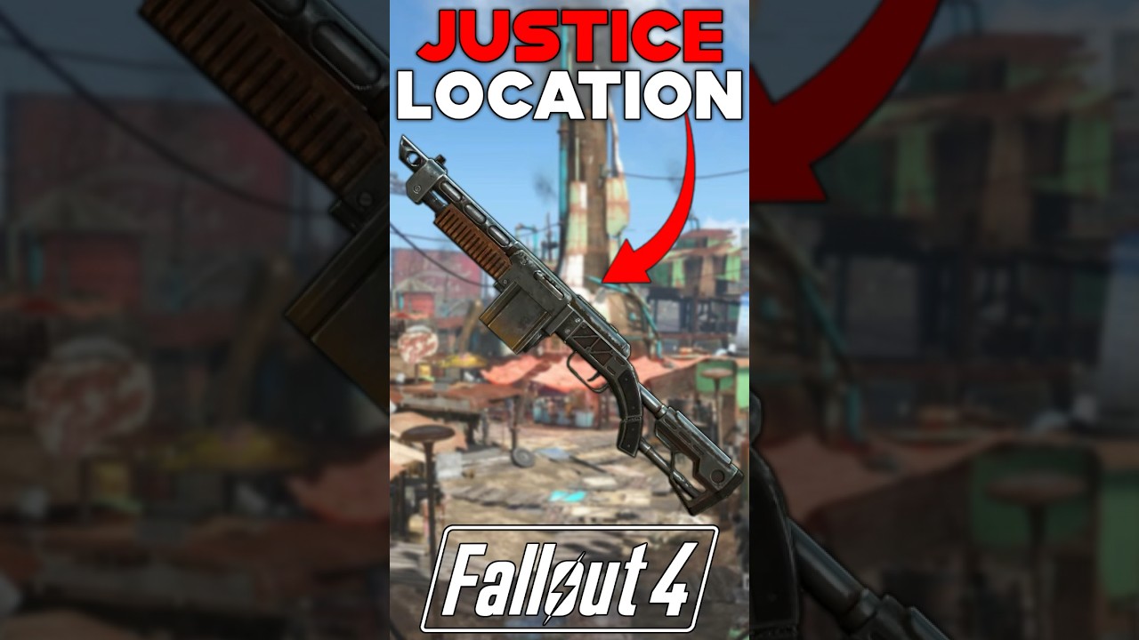 LEGENDARY JUSTICE SHOTGUN LOCATION IN FALLOUT 4