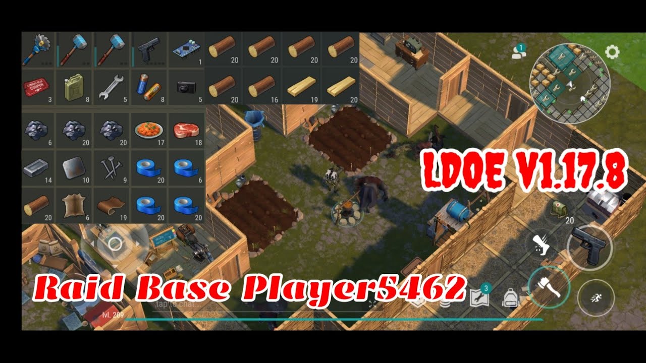LDOE Raid Player5462 | Last Day on Earth v1.17.8