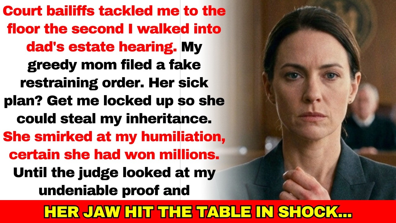 Bailiffs Tackled Me In Probate Court—My Mom Filed A Fake Restraining Order. Then The Judge Saw…