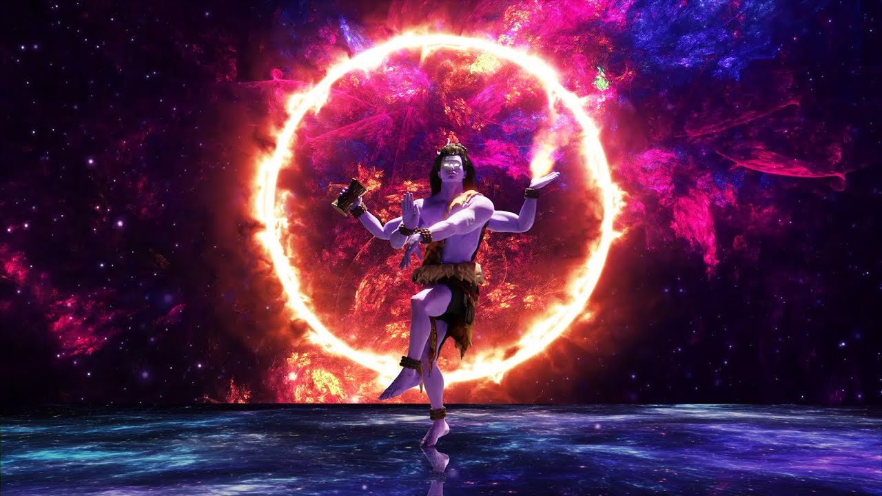 Shiv Tandava animation | Shiva's dance of destruction | Blender animation | That VFX guy