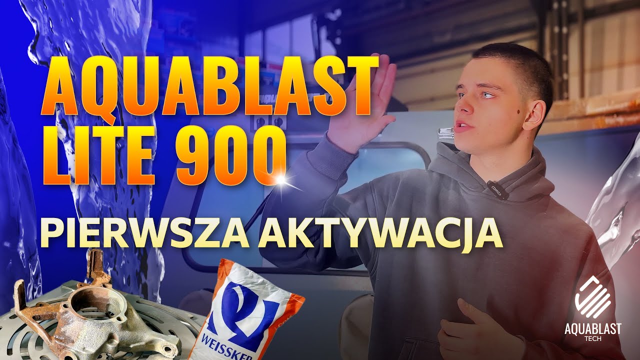 PRZEWODNIK po uruchomieniu AQUABLAST LITE 900 | Aquablast Tech