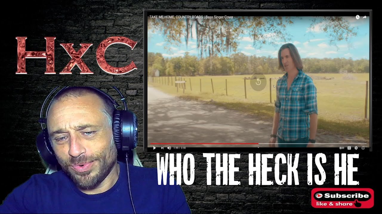 FIRST TIME HEARING Geoff Castellucci TAKE ME HOME, COUNTRY ROADS | Bass Singer Cover REACTION!!!