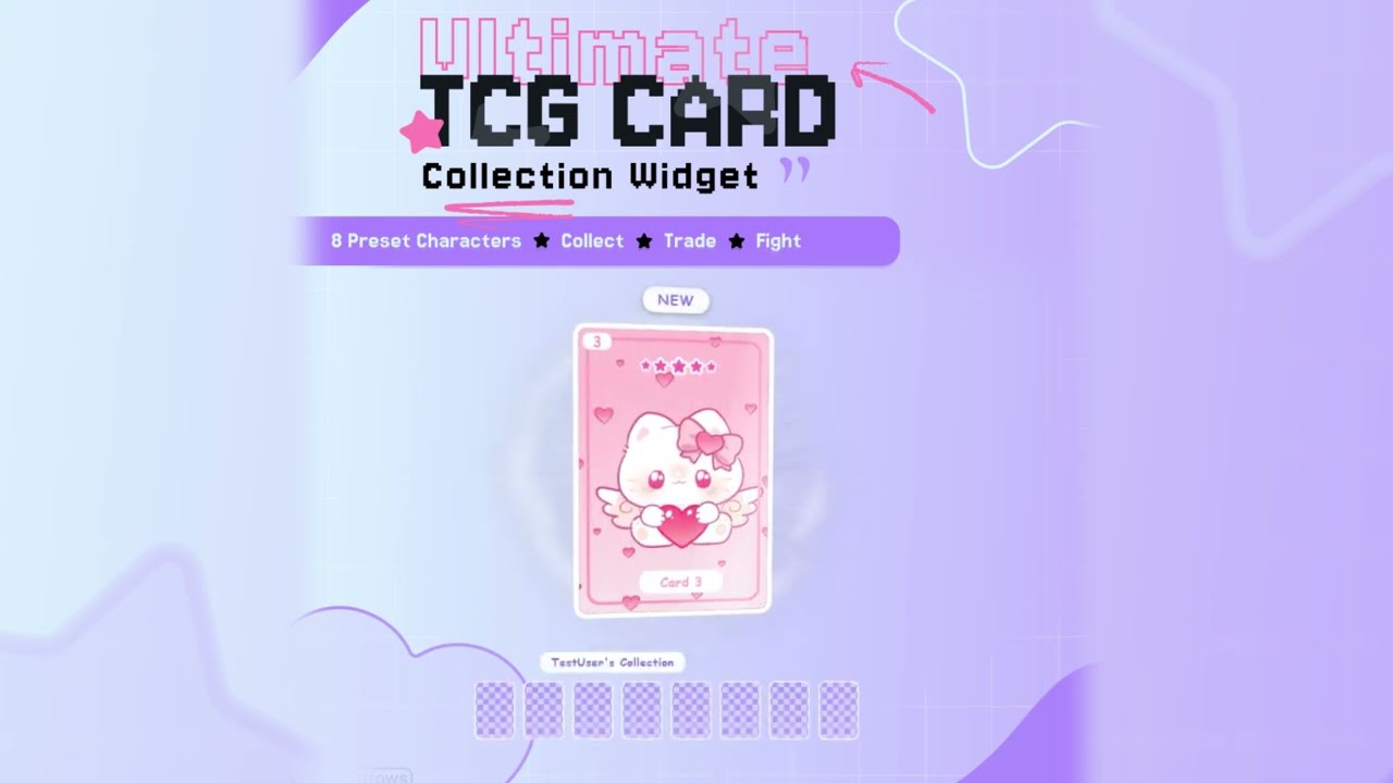 Ultimate TCG Card Chat Game for StreamElements | Collect, Trade & Battle on Twitch & YouTube