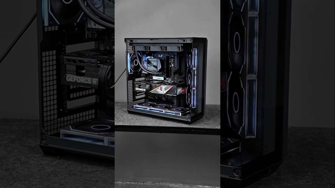 RTX 5070 & RYZEN 7 9700X🤴 Budget Gaming PC Build😱 #pcbuild #gamingpc #computer #asmr