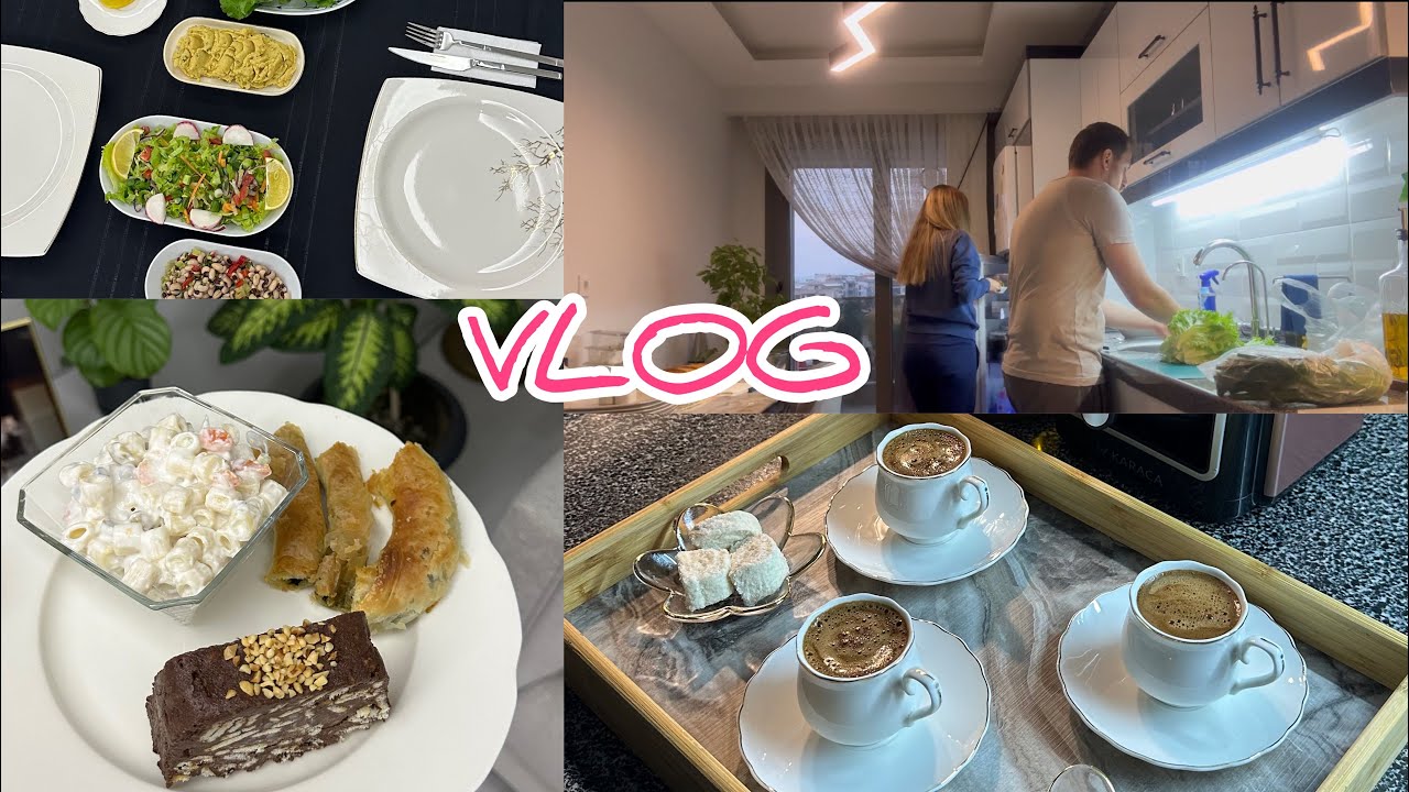 Eşimle Mutfakta Bir Günümüz 👩🏼‍🍳🧑🏼‍🍳 | Aileyle Akşam Yemeği 🥘 | Simge Konserine Gittik 🎶