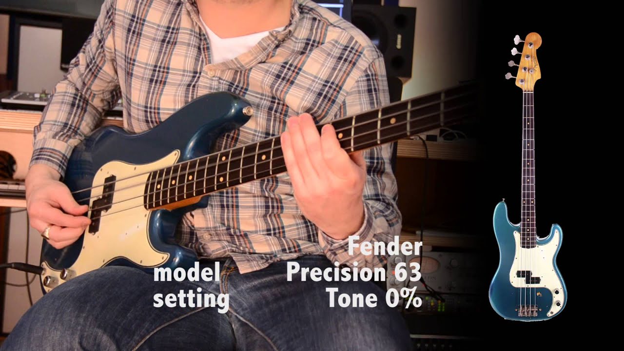 Fender Precision Bass 1963 ( pre CBS ) Sound Samples