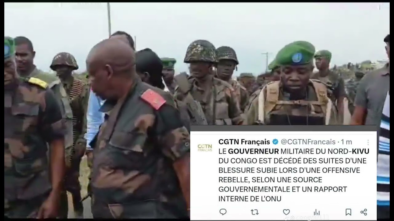 La mort du gouvernement g&eacute;n&eacute;ral cirimwami Peter de goma