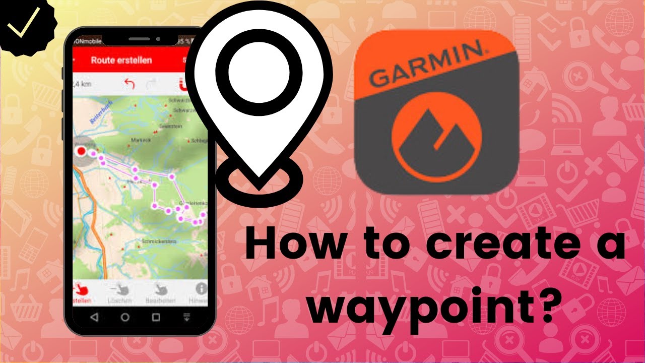 How to create a waypoint on Garmin Explore?