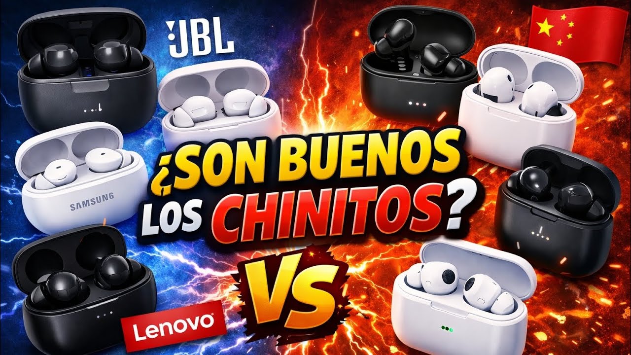 Son buenos los audífonos Chinos? 🤔 Comparativa ✅✅