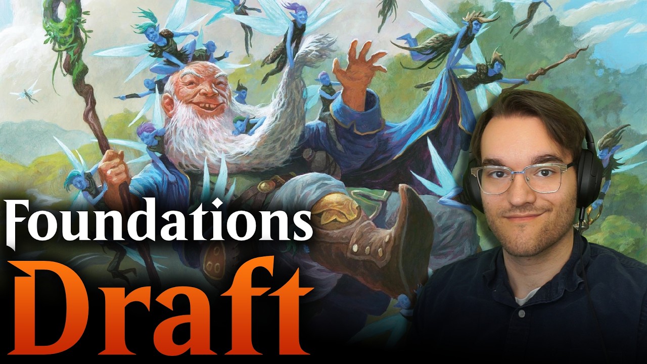 Drafting the Best Deck in Foundations! | MTG Foundations Quick Draft