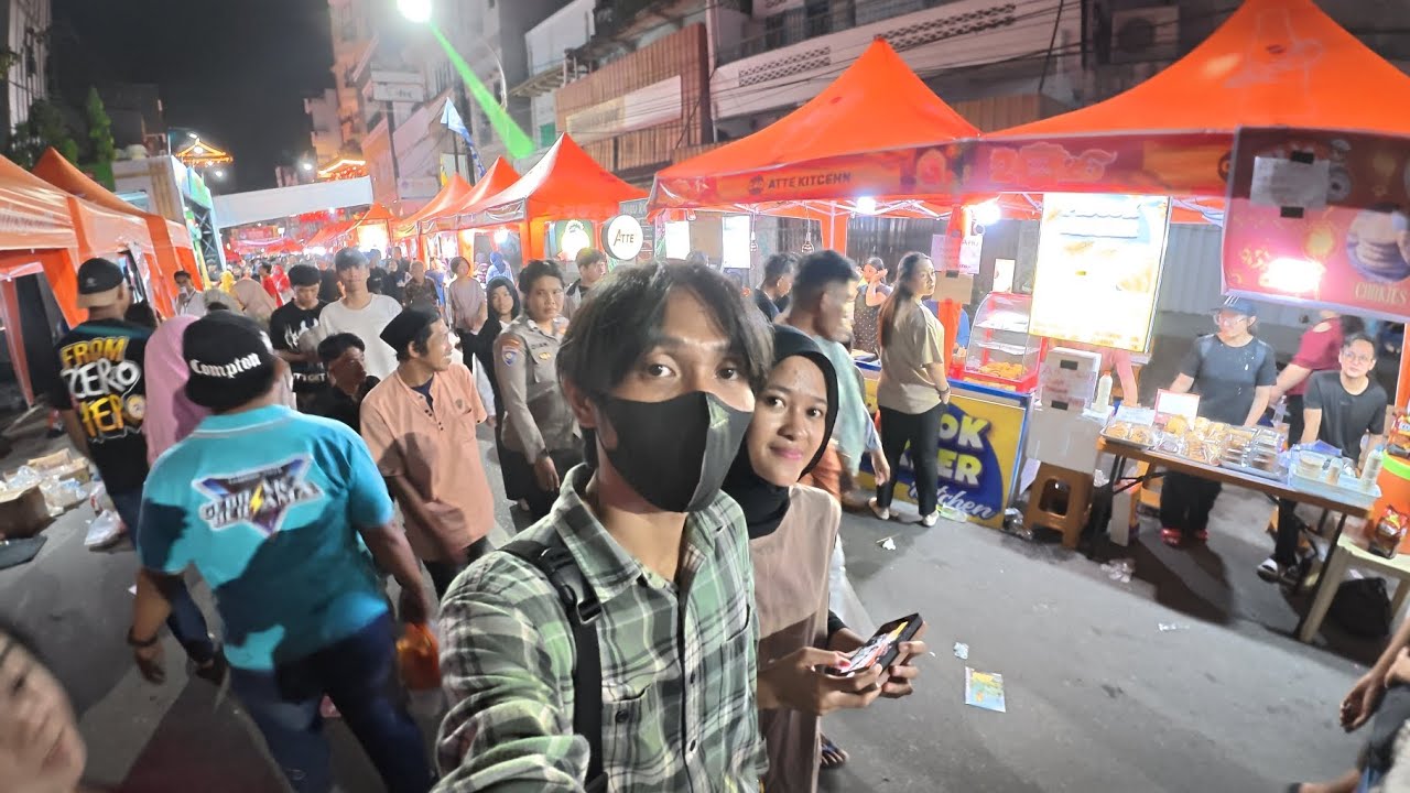 Jalan jalan ke ca'gome maaf klo penulisan salah