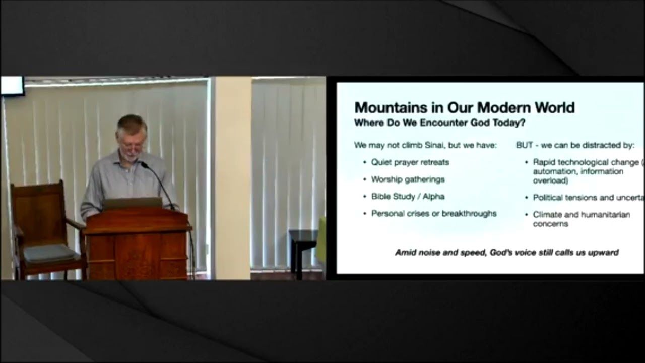 2026 02 15 Sermon by Edward Clayton   ‘On the mountain, Seeing God Clearly’