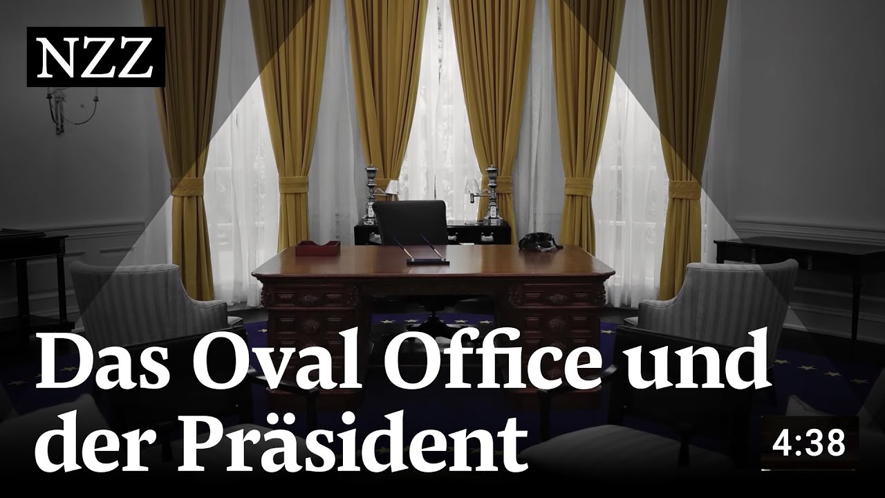 Oval Office im Weissen Haus: Was die Einrichtung über den US-Präsidenten verrät