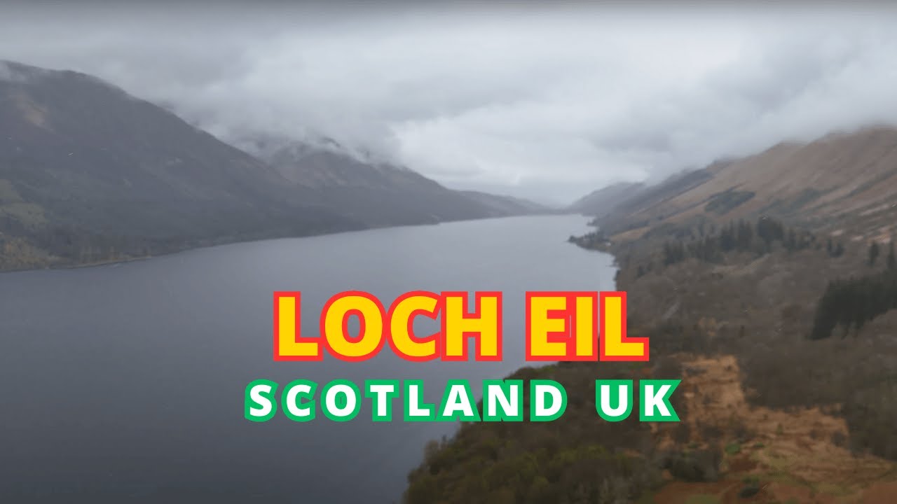 Loch Eil in the Mist | Moody Drone Footage of Scotland in 4K