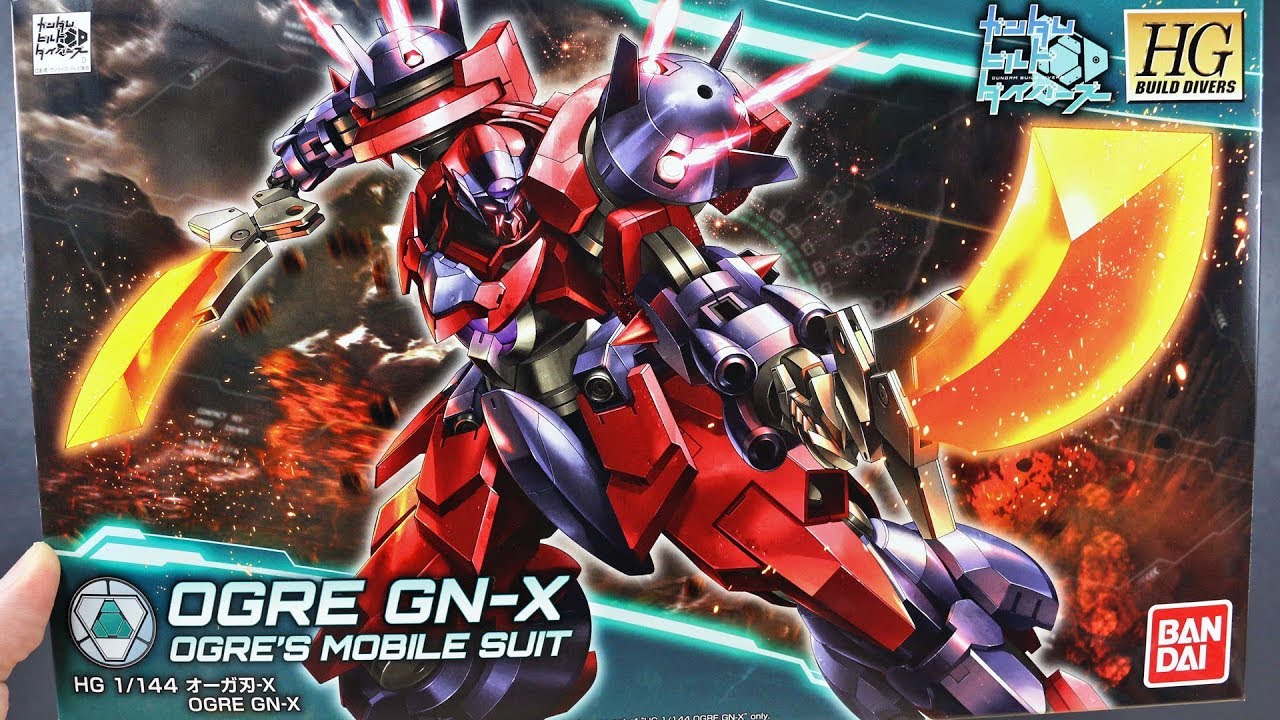 1610 - HGBD Ogre GN-X UNBOXING