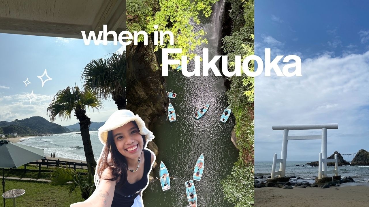 Fukuoka Vlog •  Best Tourist Spots, Hidden Gems, Itoshima Coast