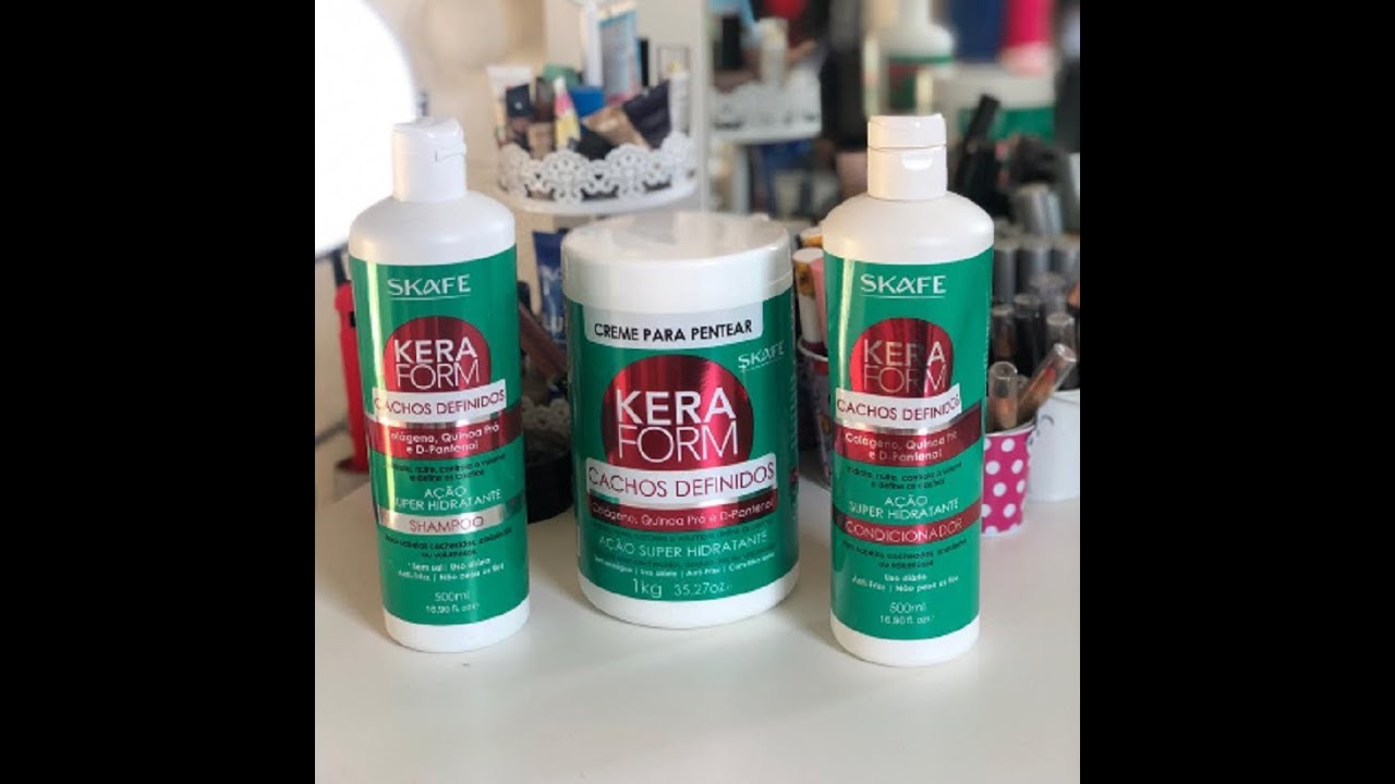 Usei e Linhas Cachos definidos KERAFORM SKAFE