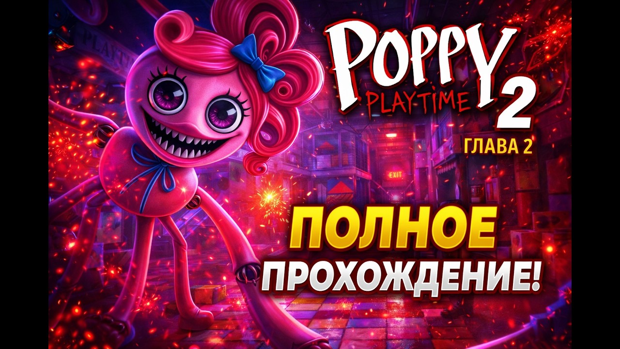 Poppy Playtime 2 ПОЛНОЕ прохождение! (Poppy Playtime)