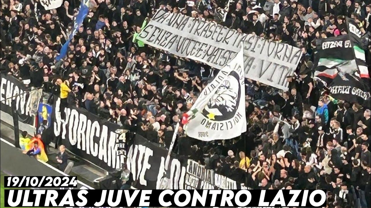 ULTRAS JUVE CONTRO LAZIO || Juventus vs Lazio 19/10/2024
