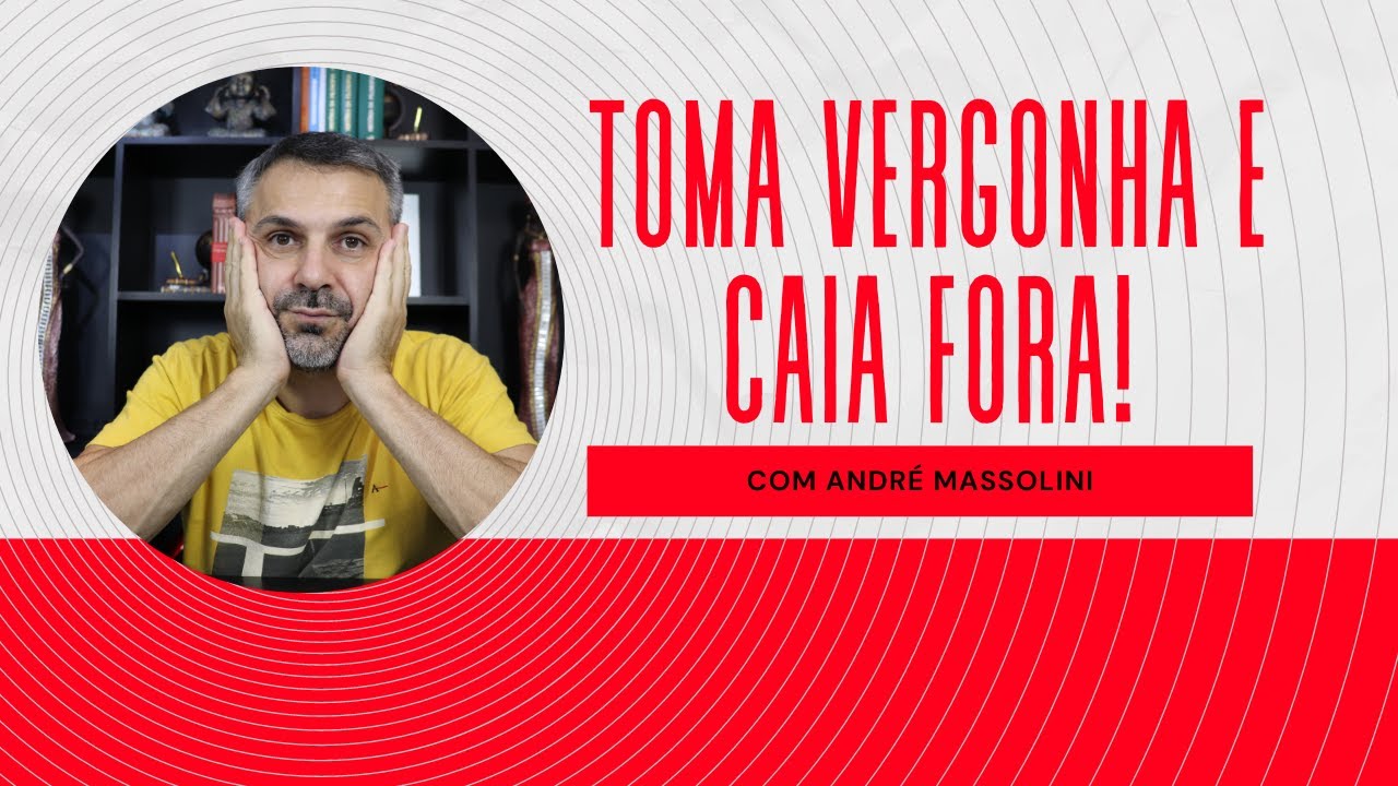 Além de CONFLITOS EMOCIONAIS, está faltando VERGONHA NA CARA