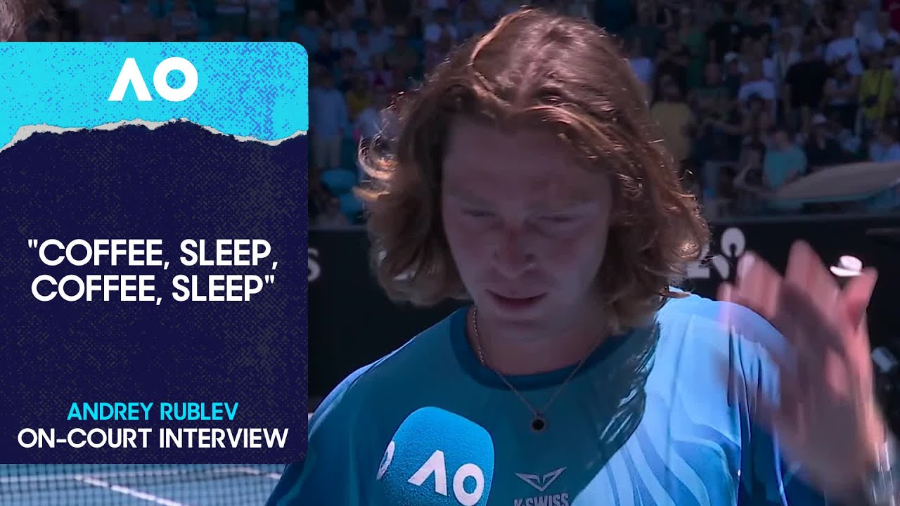 Andrey Rublev On-Court Interview | Australian Open 2026 Second Round