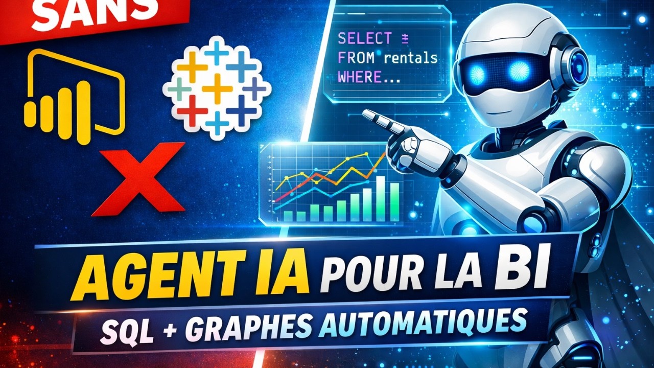 Un Agent IA pour la BI : de la question métier au graphique interactif (sans Power BI) | Gemini CLI