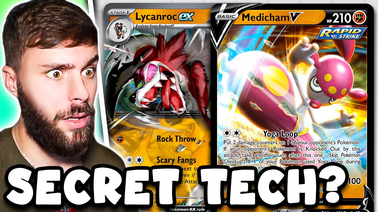So I tried Medicham V in Lyncaroc ex...
