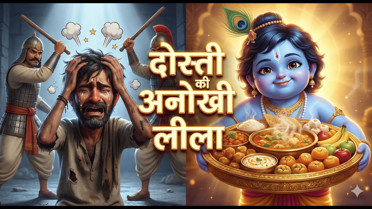 भक्त माधव दास और सांवले सखा की अद्भुत मित्रता | Jagannath Leela 3d cartoon