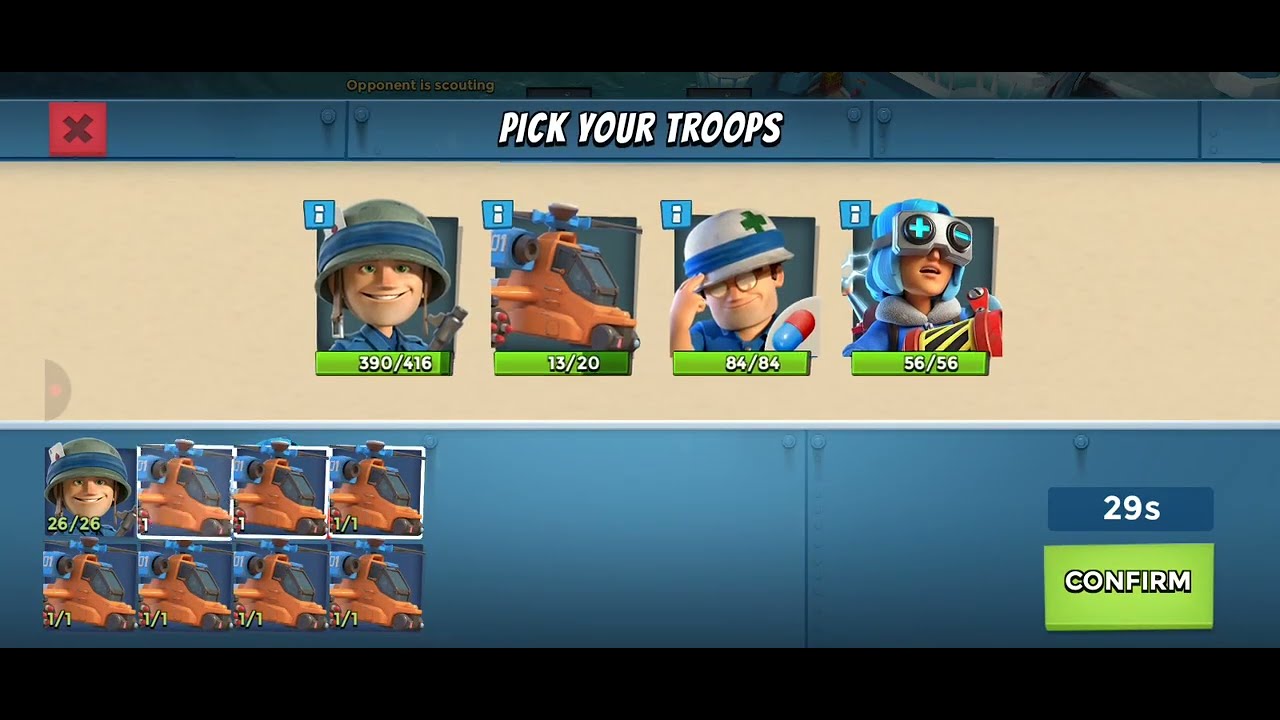 Boom Beach Warships Season 85[ 😡4 ER. Rocket Choppa Attacks NO!!!