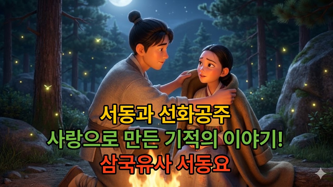 [오디오북] 서동요, 마를 캐던 청년과 선화공주의 사랑 백제 무왕 이야기