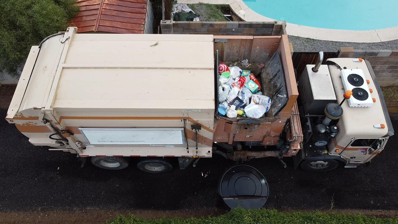 Garbage Trucks: Drone View Edition (Natural Audio Included)