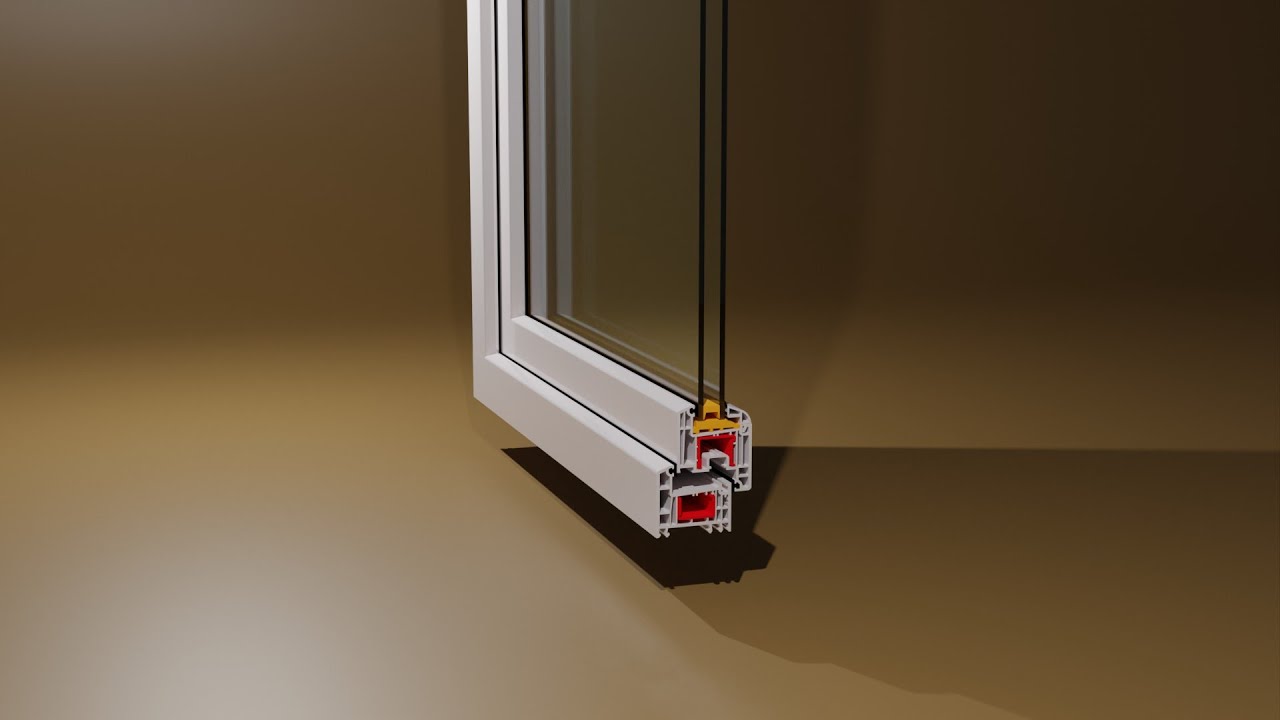 Blender 3D.Урок по 3д моделированию ПВХ профиля