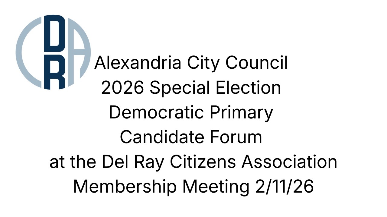 DRCA City Council Candidate Forum February 2026 Special Election