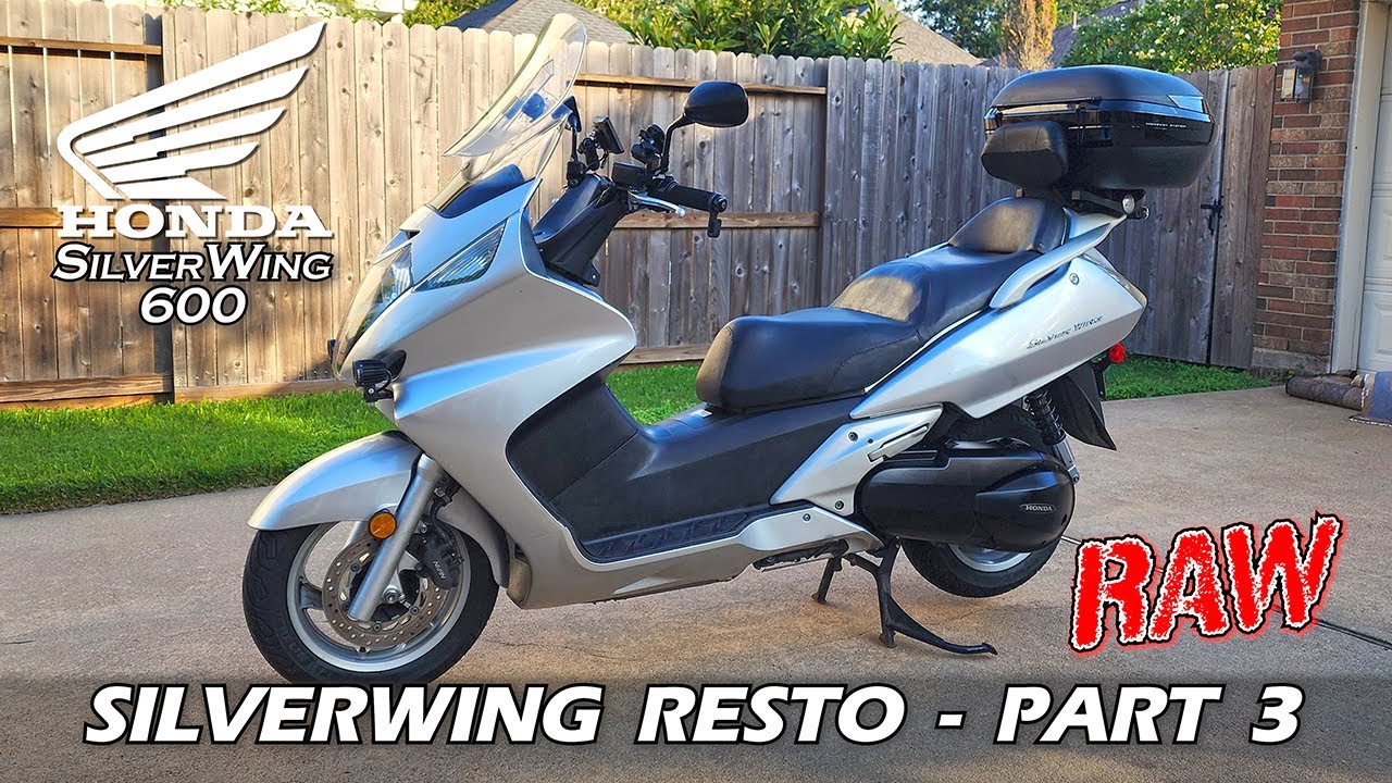 Restoring a Honda Silverwing 600 - Part 3: Getting ready for the road!