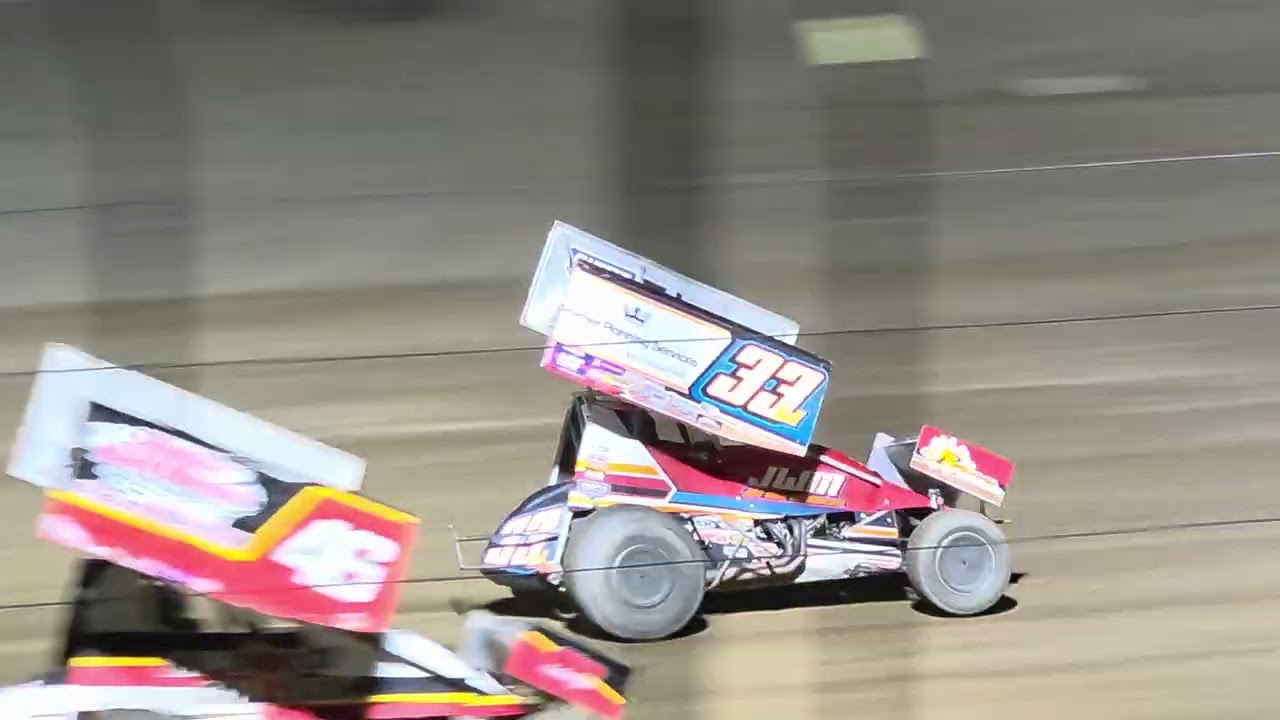 FAST 410 Sprint Cars A Main Millstream Speedway 8/24/25