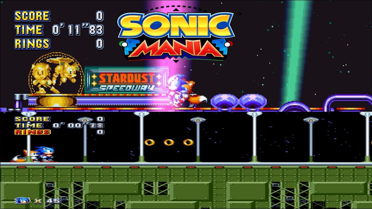 Stardust Speedway Good Future & Star Light Zone | Sonic Mania Mods (13)