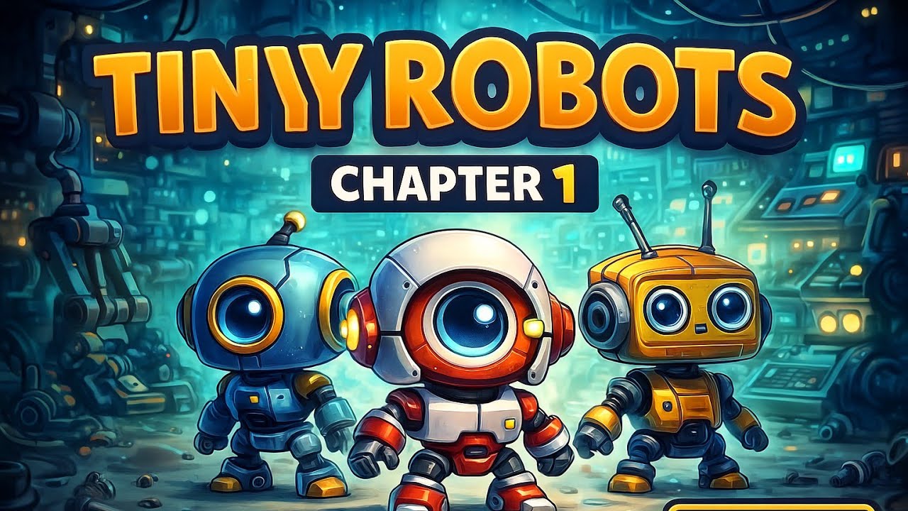 Tiny Robots Chapter 1: The Secret They Found!&rdquo; #tinyrobots #tiny #robot 