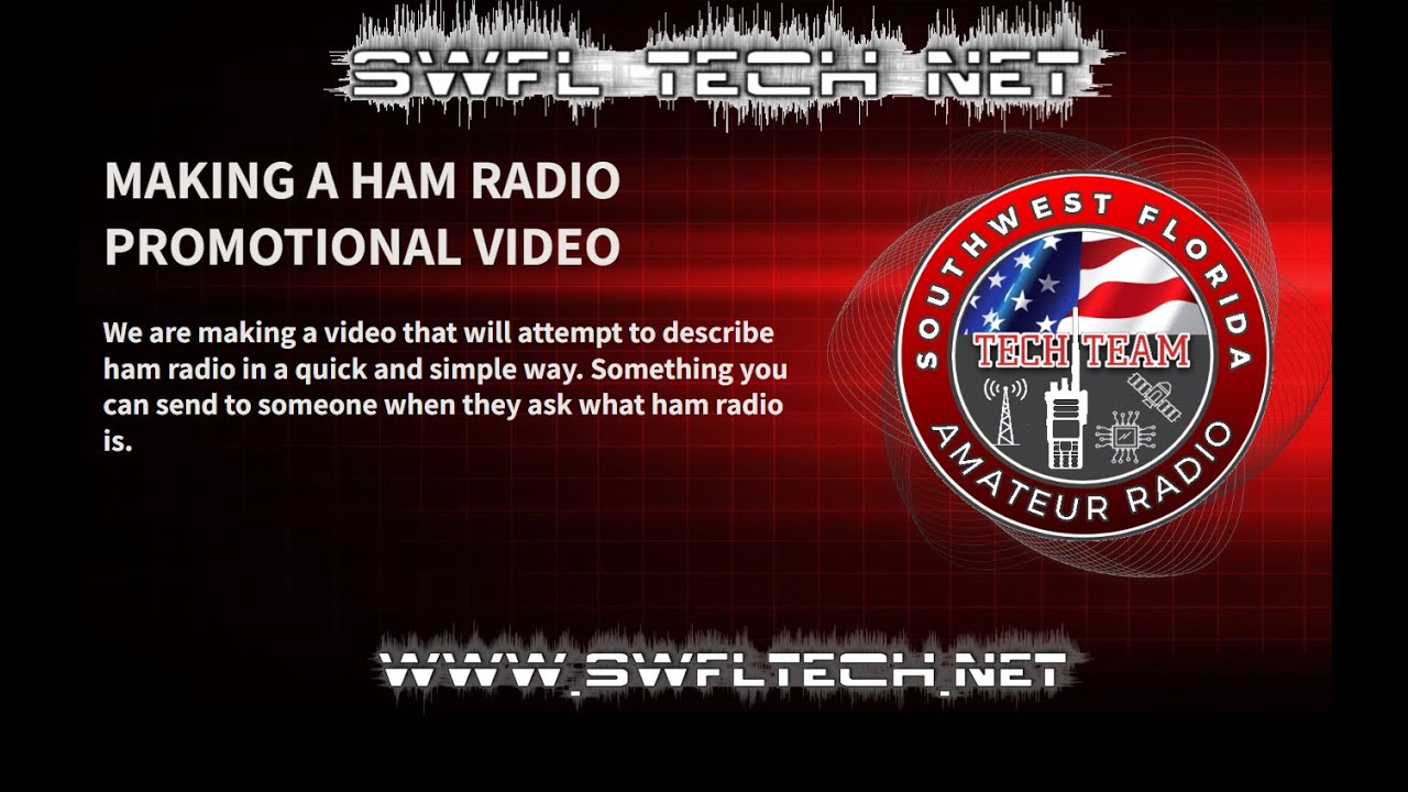 🔴SWFLTech Net for 10/22/2021 - Ham Radio Introduction Video