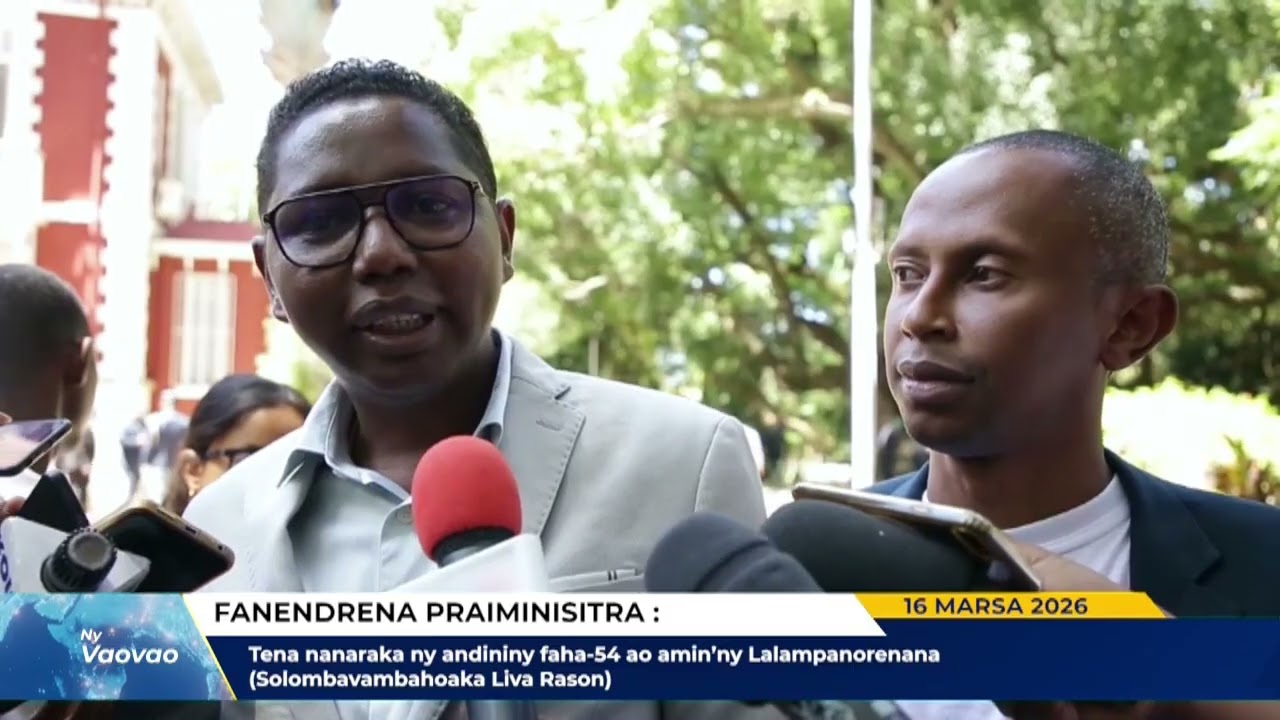 NY VAOVAO DU 16 MARS 2026 BY TV PLUS MADAGASCAR