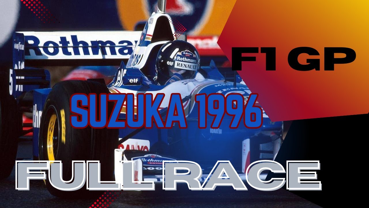 F1 Japan GP 1996 🇯🇵 | The FINAL Showdown for the World Championship! 🏁🔥