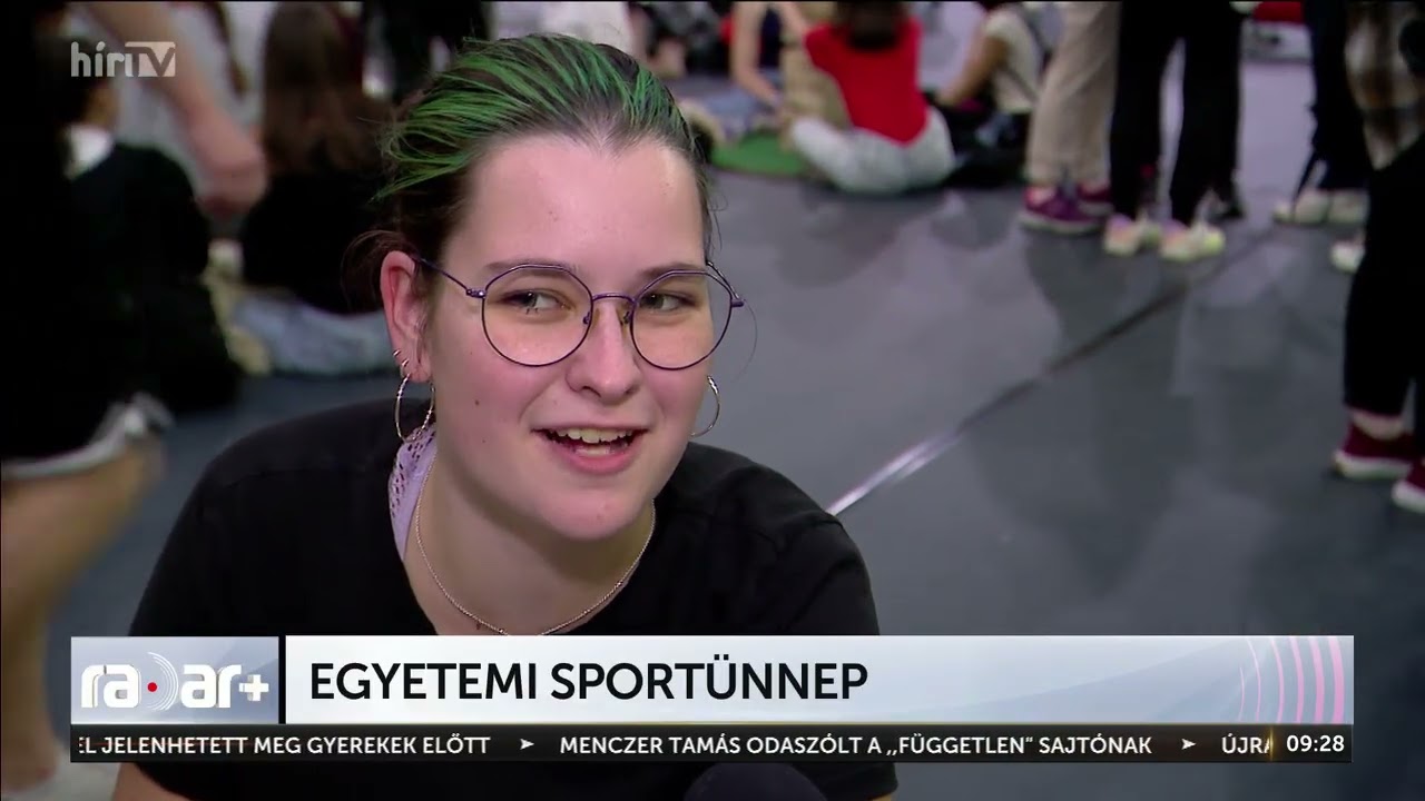 Egyetemi sportünnep - HÍR TV+