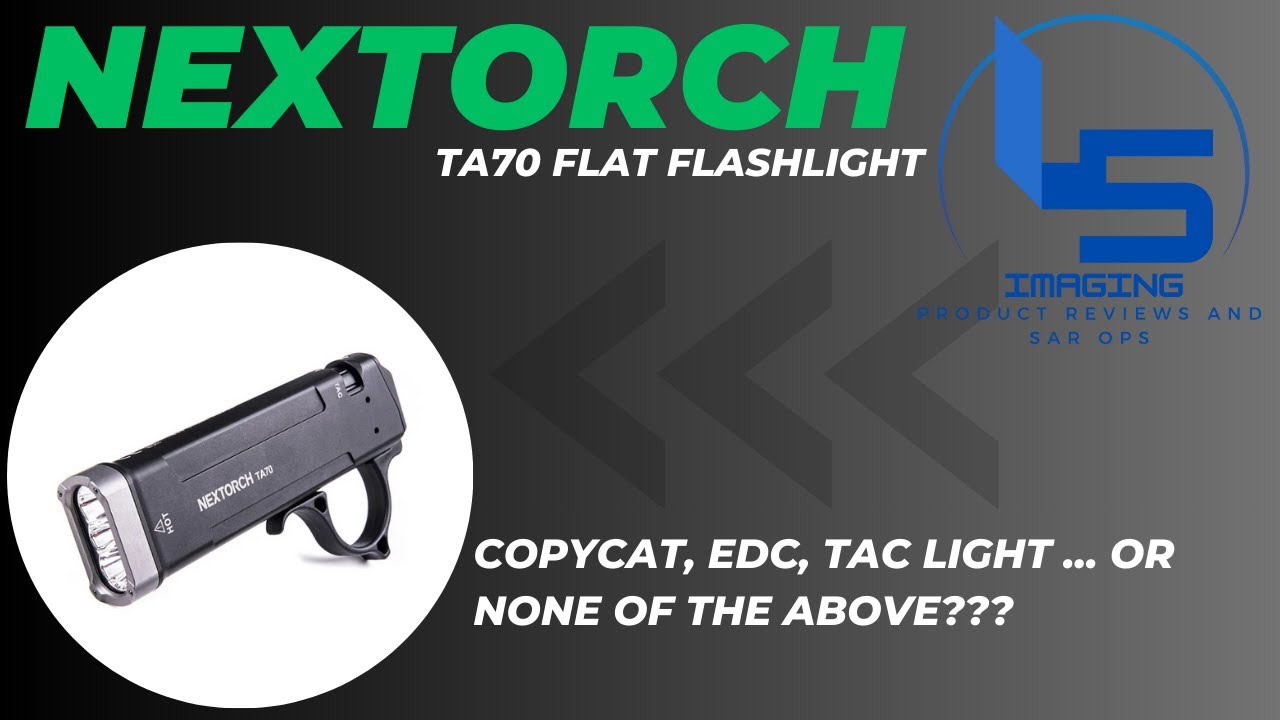 Плоский фонарик NEXTORCH TA70: копия, для повседневного ношения, тактический фонарь... Или ничего...