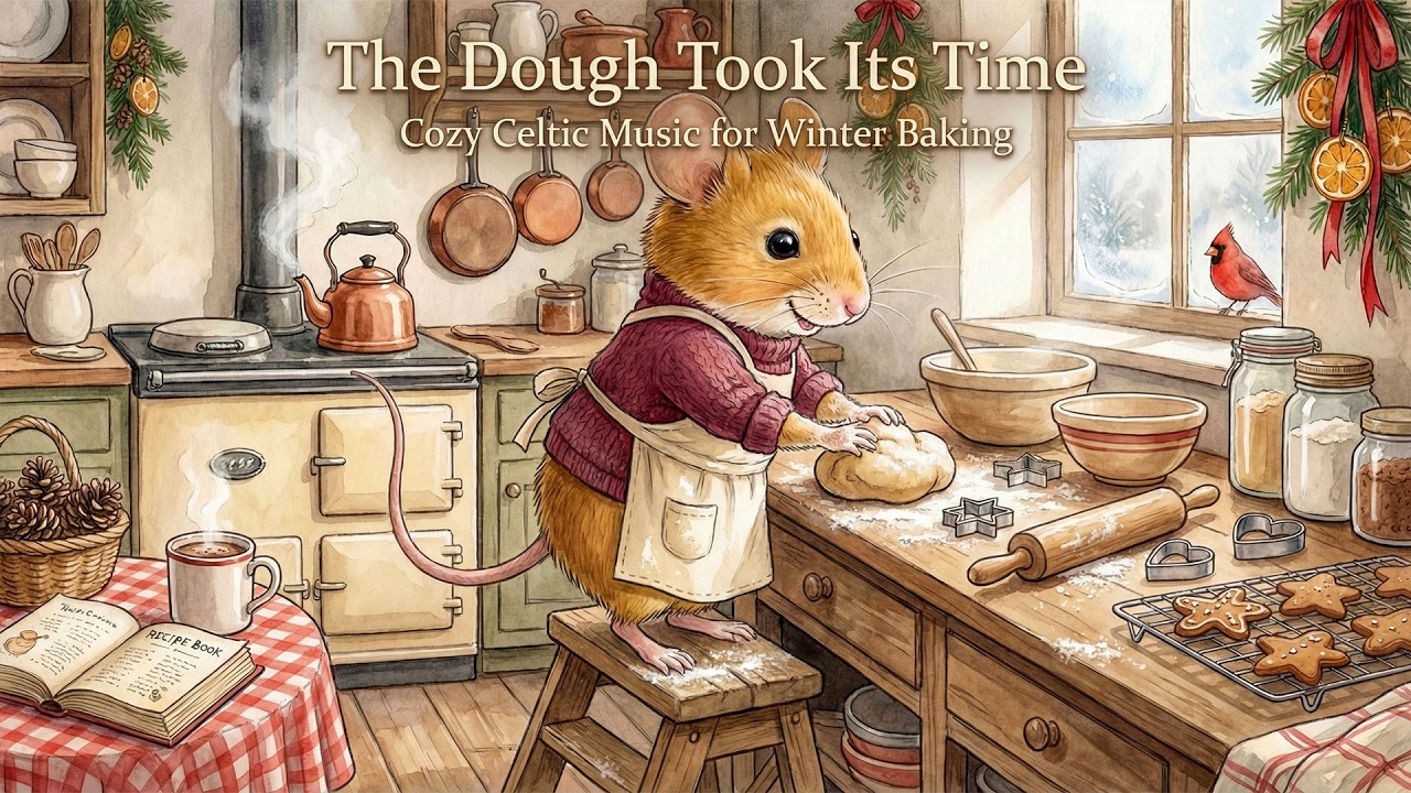 [Ambient Music] Cozy Celtic Music for Winter Baking – The Dough Took Its Time