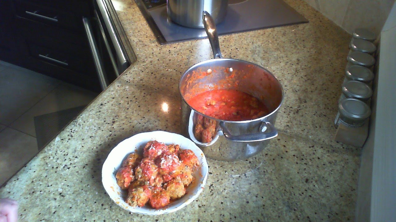 Mamma Maria's Italian Meatballs with Pasta al Forno