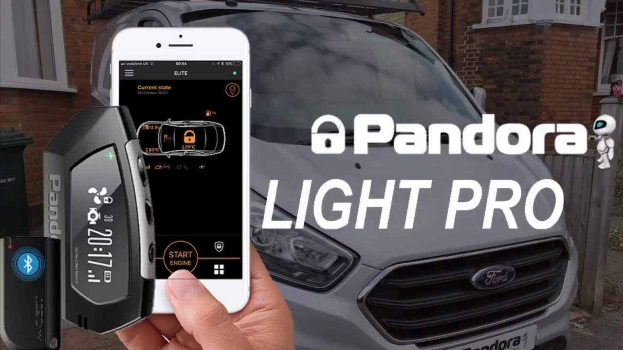 2018 Ford Transit custom - Protected By Pandora Light Pro with Remote Start