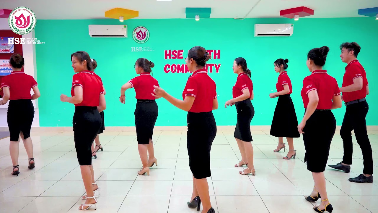 [HƯỚNG DẪN] BÀI THỂ DỤC VÀ KHIÊU VŨ 18 BƯỚC | HOA SEN SCHOOL