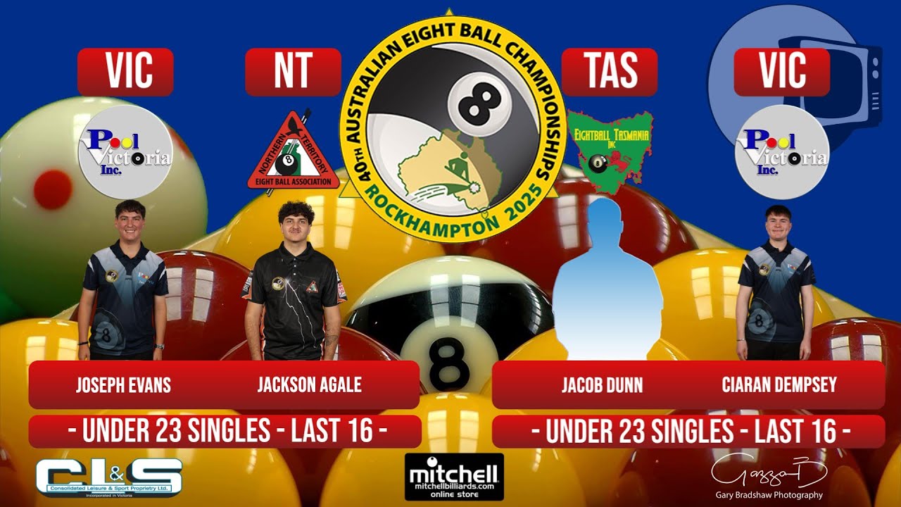 U/23 Singles - Last 16 - AEBF Nationals 2025