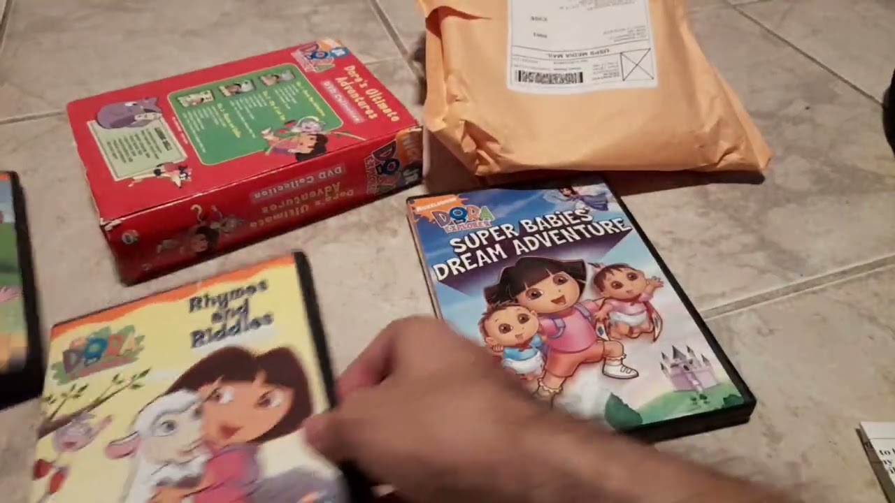 Dora's Ultimate Adventure Collection DVD Unboxing (READ DESCRIPTION)