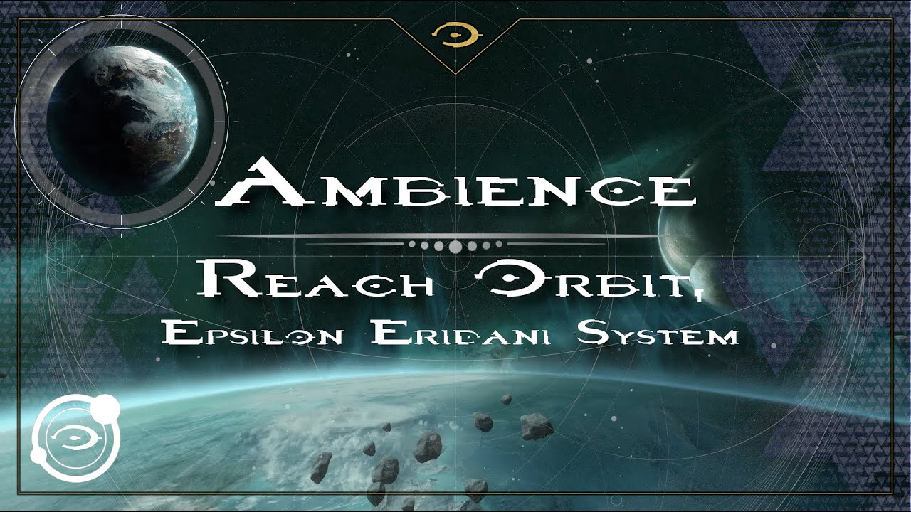 Halo Ambience | Reach Orbit, Epsilon Eridani System | Relaxing Ambience to sleep to